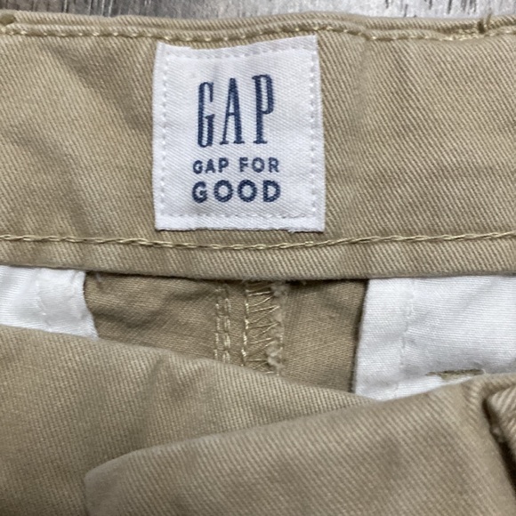 GAP ESSENTIAL KHAKI SLIM MENS 30X32 SLIM KHAKI PANTS - Picture 3 of 4